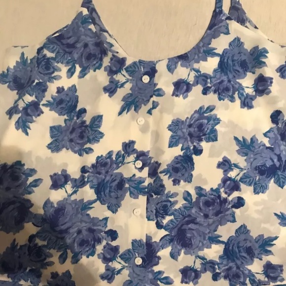 Paper Crane • Blue China Floating Crop Halter • S - Picture 5 of 9